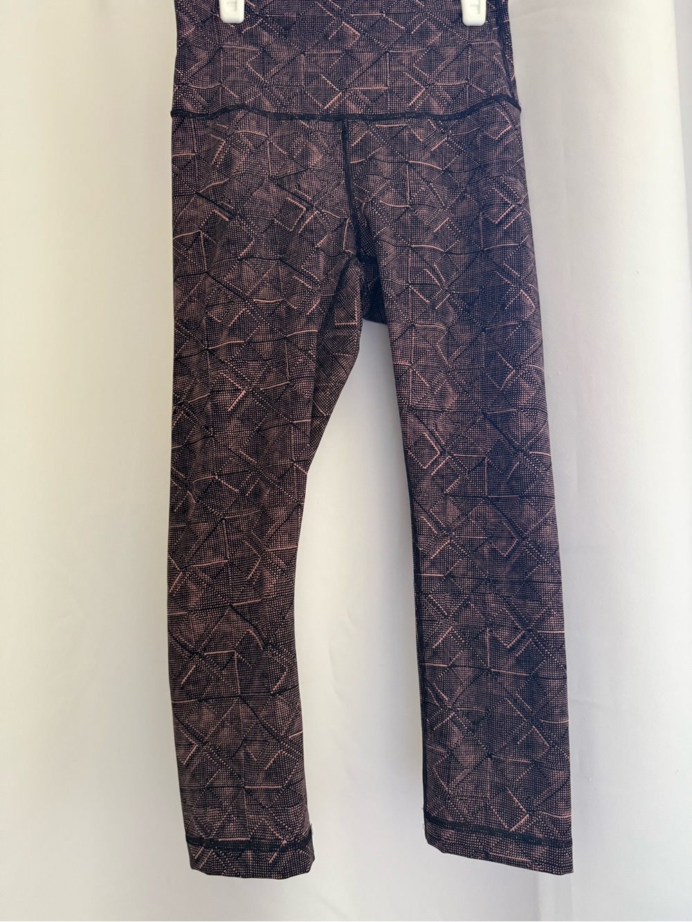 lululemon athletica Brown Geometric Print Leggings
